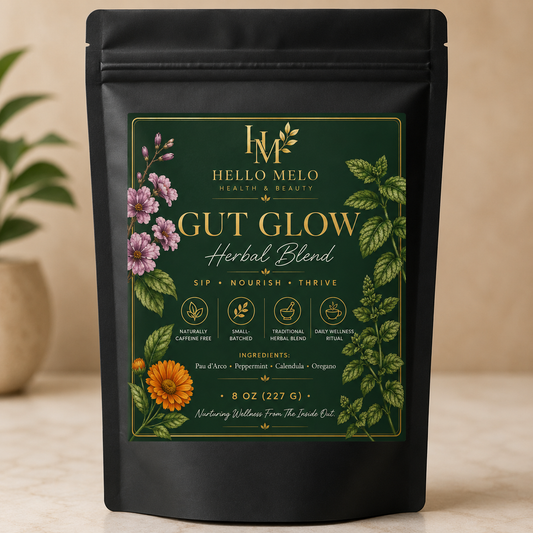 Gut Glow Herbal Tea Blend | Premium Loose Leaf Wellness Tea